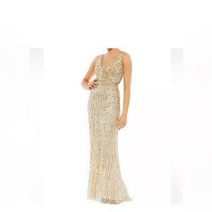 Mac Duggal size 8 sequin gown